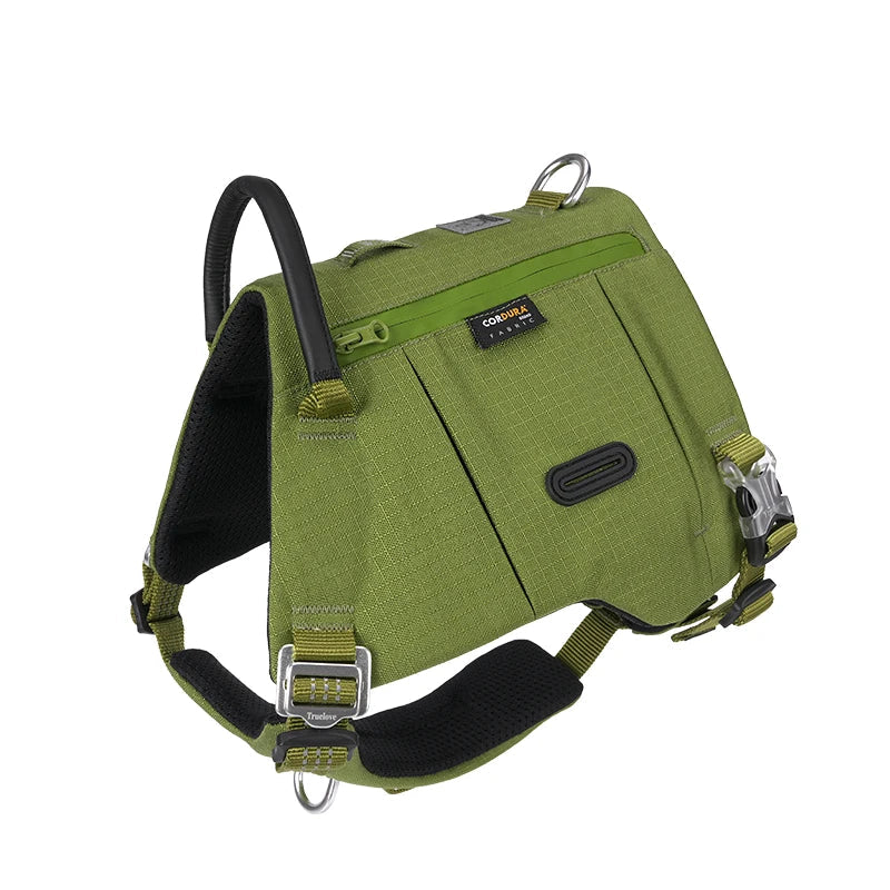 Adjustable Dog Backpack Harness – Tactical, Durable & Adventure-Ready! - Pet house