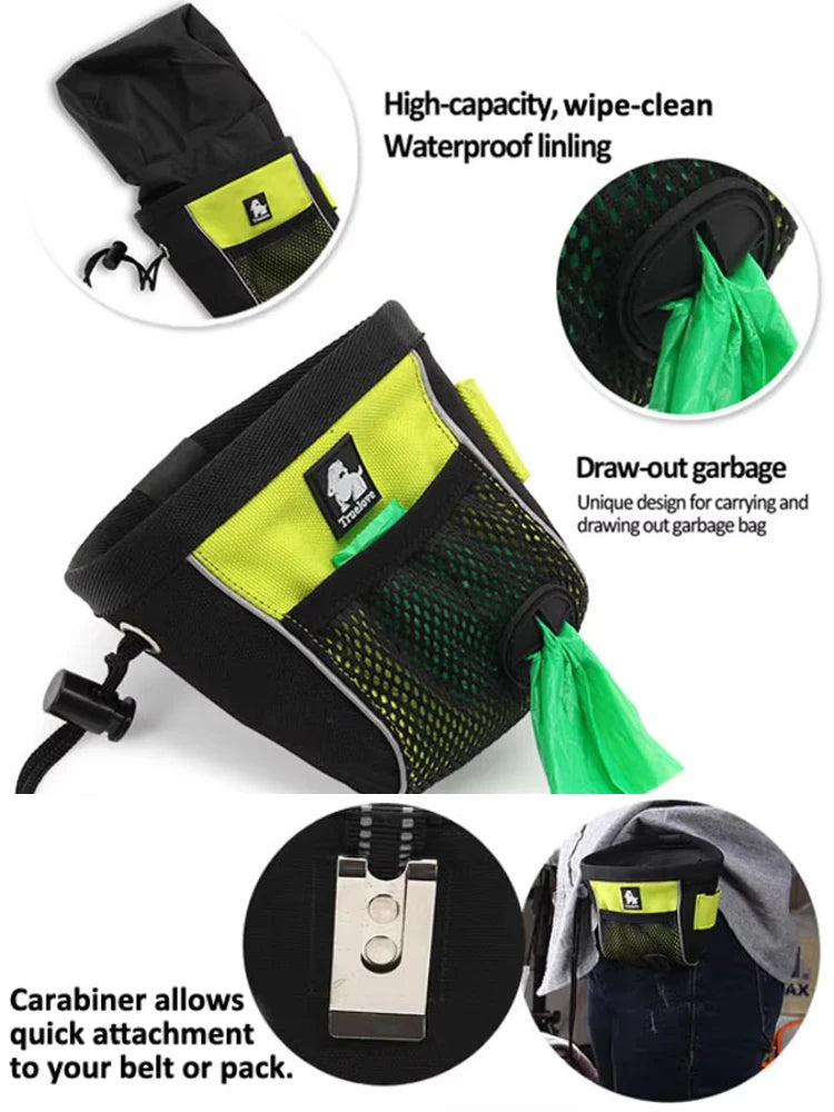 Waterproof Dog Treat Bag – High Capacity & Durable for Training! - Pet house