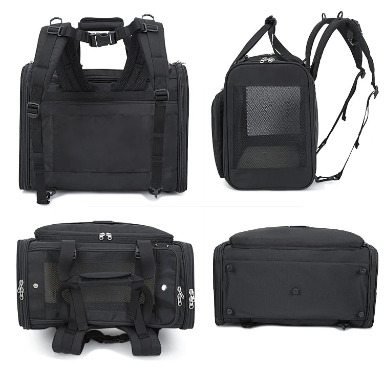 Water-Resistant Pet Carrier – Eco-Friendly, Breathable & Travel-Ready! - Pet house