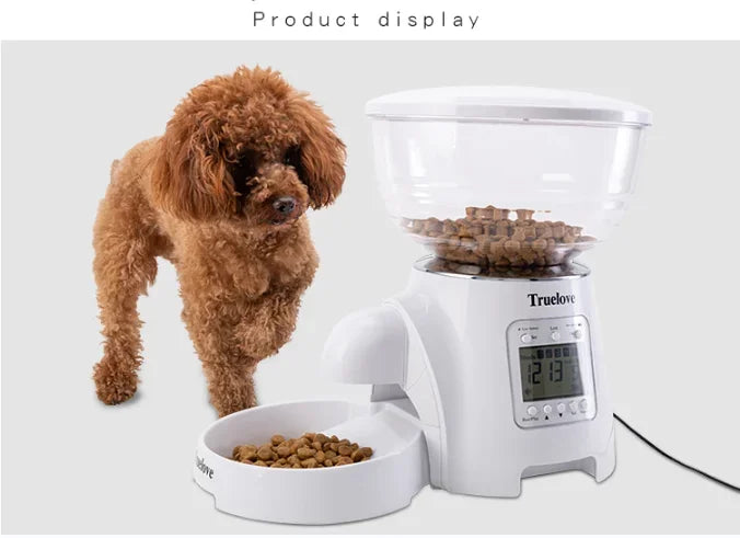 Automatic Pet Food Dispenser – Timed Feeding & Freshness Preservation! - Pet house
