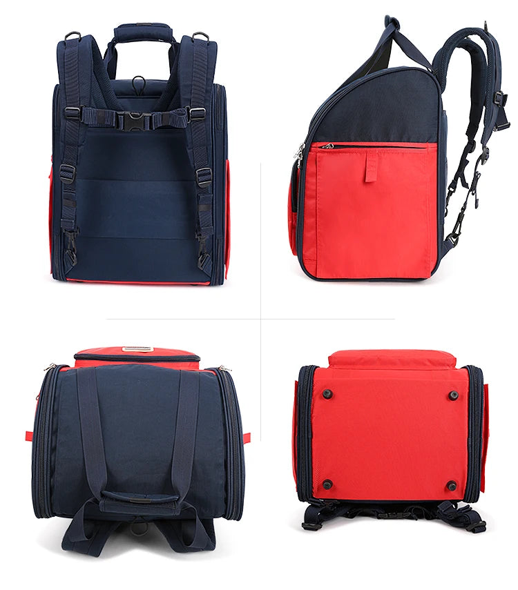 Multi-Function Pet Backpack – Stylish, Foldable & Travel-Ready! - Pet house