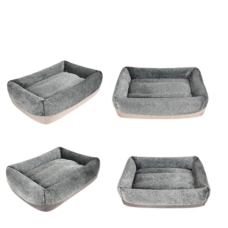 Plush Warmer Pet Bed – Ultra-Soft, Self-Warming & Cozy for Winter! - Pet house