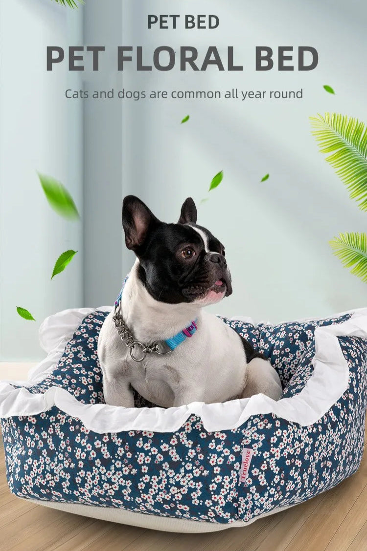 Breathable & Washable Pet Bed – Non-Slip, Durable & Cozy! - Pet house