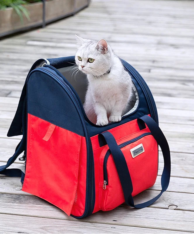 Multi-Function Pet Backpack – Stylish, Foldable & Travel-Ready! - Pet house