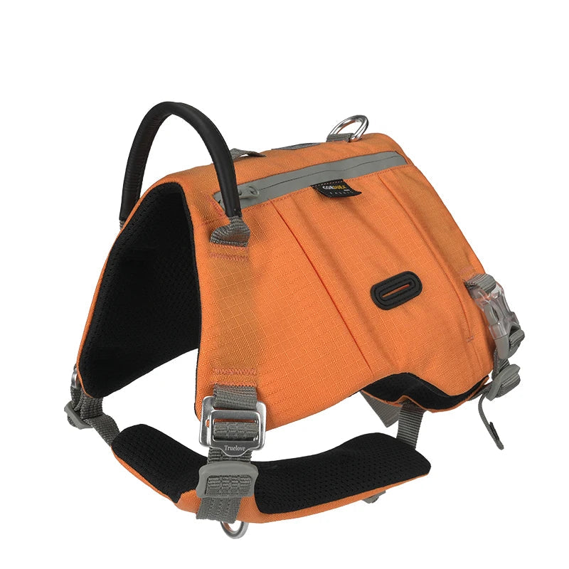Adjustable Dog Backpack Harness – Tactical, Durable & Adventure-Ready! - Pet house