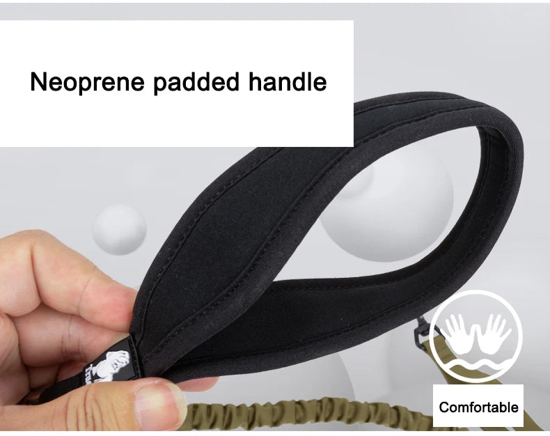 Shock-Absorbing Dog Leash – Strong, Secure & Built for Power! - Pet house