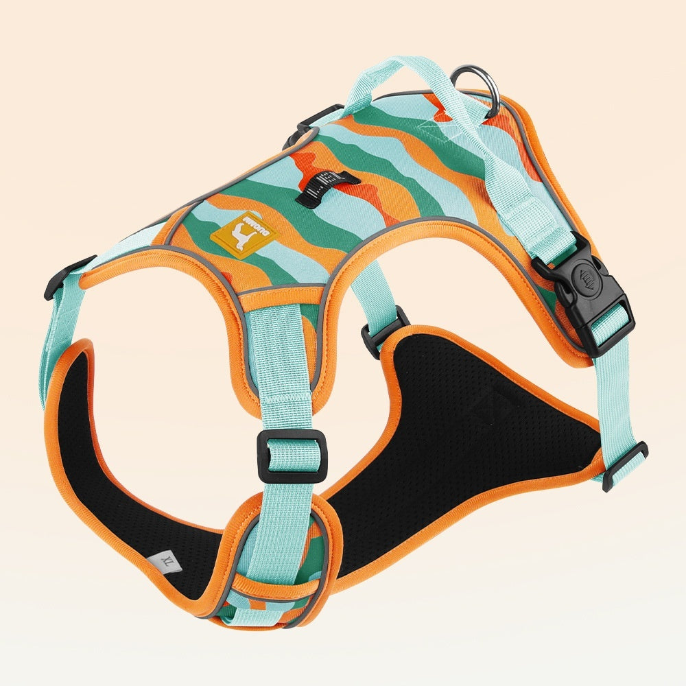 Reflective Commuter Dog Leash – Chest & Back Hand-Holding Rope - Pet house