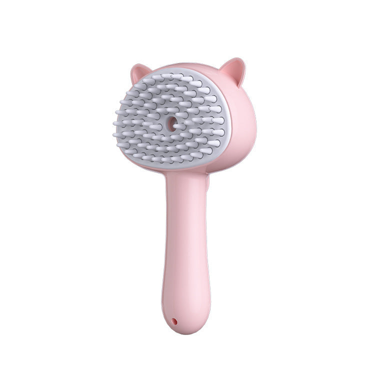 Rechargeable Self-Cleaning Pet Grooming Brush – Gentle & Effective! - Pet house