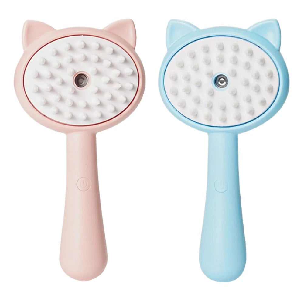 Rechargeable Self-Cleaning Pet Grooming Brush – Gentle & Effective! - Pet house