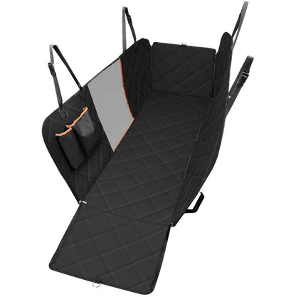 Premium Dog Car Seat Cover & Hammock – Mesh View Safety Protector with Zipper & Pocket - Pet house