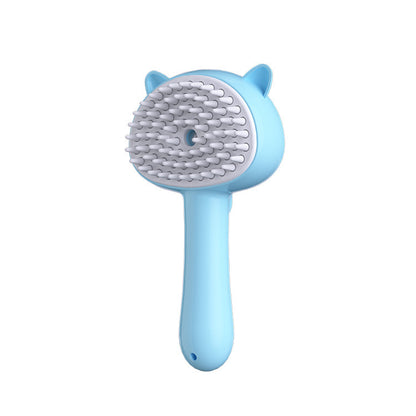 Rechargeable Self-Cleaning Pet Grooming Brush – Gentle & Effective! - Pet house
