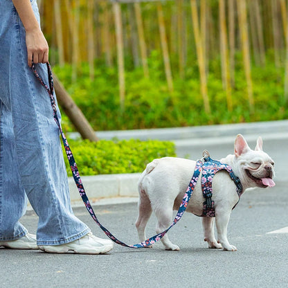 Floral Pet Leash – Soft Padded Handle & Extra Control! - Pet house