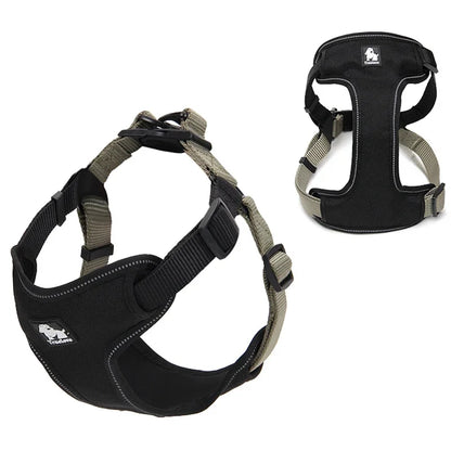 Padded Reflective Dog Harness – Adjustable, No-Pull & Secure Fit - Pet house