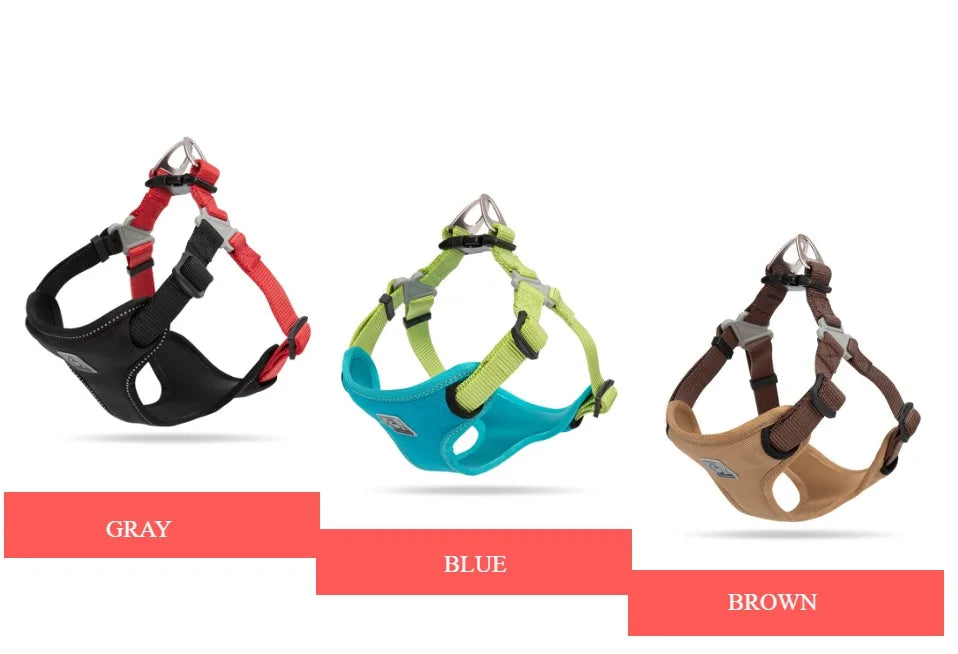 Padded Reflective Dog Harness – Adjustable, No-Pull & Secure Fit - Pet house