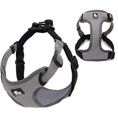 Padded Reflective Dog Harness – Adjustable, No-Pull & Secure Fit - Pet house