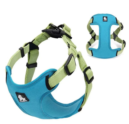 Padded Reflective Dog Harness – Adjustable, No-Pull & Secure Fit - Pet house