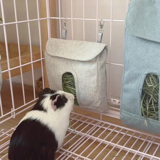Rabbit Feeding Feed Bag Guinea Pig Hamster - Pet house