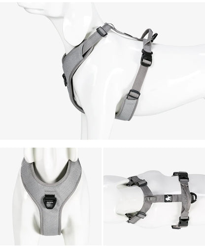 Reflective No-Pull Dog Harness – Adjustable, Secure & Training-Ready! - Pet house