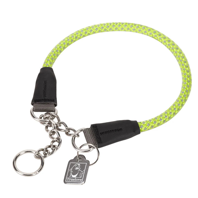 Reflective P-Chain Training Collar – Durable, Adjustable & Secure! - Pet house