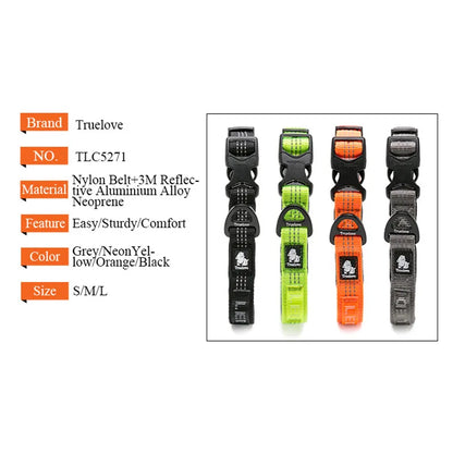Reflective Padded Dog Collar – Adjustable, Soft & Comfortable! - Pet house