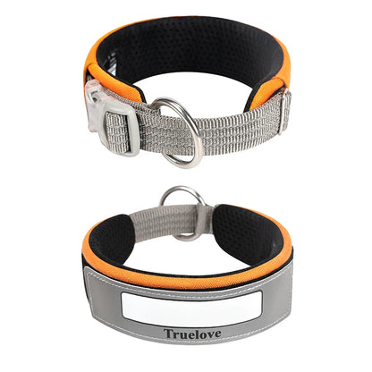 Reflective Personalized Dog Collar – Adjustable, Breathable & Durable! - Pet house