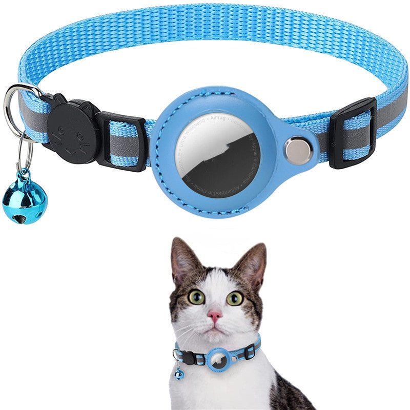 Reflective Waterproof AirTag Collar – Keep Your Pet Safe & Trackable! - Pet house
