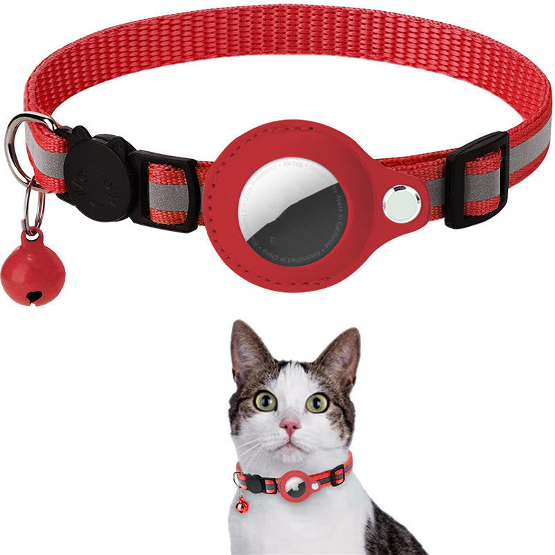 Reflective Waterproof AirTag Collar – Keep Your Pet Safe & Trackable! - Pet house