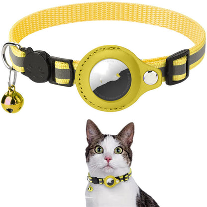 Reflective Waterproof AirTag Collar – Keep Your Pet Safe & Trackable! - Pet house
