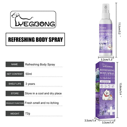 Lavender Scent Dog Air Freshener & Deodorizer Spray – Long-Lasting Freshness! - Pet house