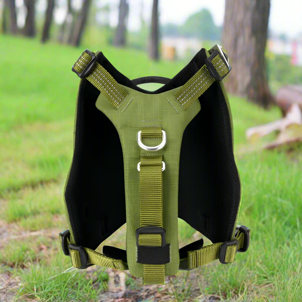 Adjustable Dog Backpack Harness – Tactical, Durable & Adventure-Ready! - Pet house
