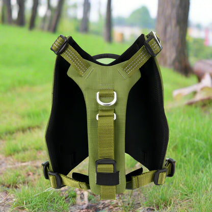 Adjustable Dog Backpack Harness – Tactical, Durable & Adventure-Ready! - Pet house