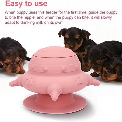 Multifunctional Silicone Pet Feeder – Pacifier, Bottle, and Food Storage! - Pet house