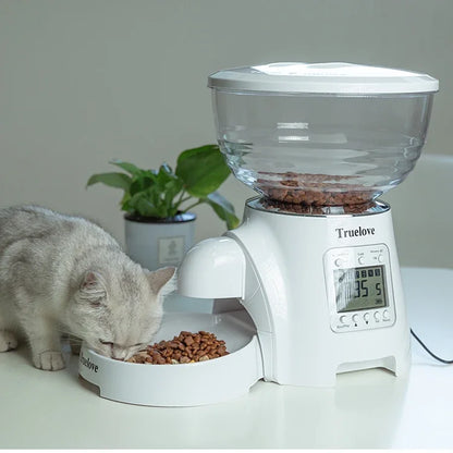 Automatic Pet Food Dispenser – Timed Feeding & Freshness Preservation! - Pet house