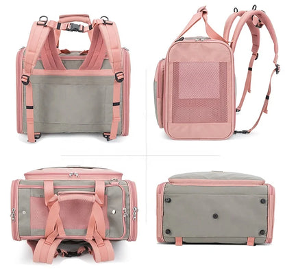 Water-Resistant Pet Carrier – Eco-Friendly, Breathable & Travel-Ready! - Pet house