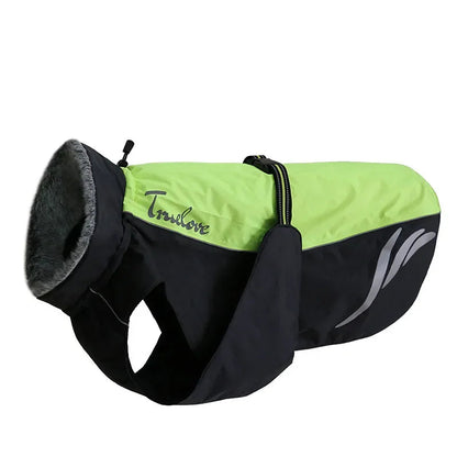 Waterproof Winter Dog Coat – Warm, Reflective & Adjustable! - Pet house