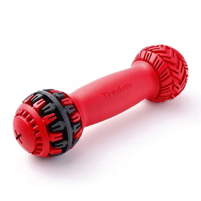 Leak-Proof Dumbbell Treat Dispenser – Slow Feeder &amp; IQ Training Toy! - Pet house