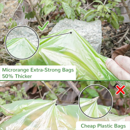 Biodegradable Dog Poop Bags with Dispenser – Extra Thick & Eco-Friendly! - Pet house
