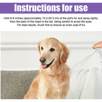 Lavender Scent Dog Air Freshener & Deodorizer Spray – Long-Lasting Freshness! - Pet house
