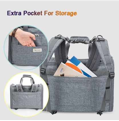 Water-Resistant Pet Carrier – Eco-Friendly, Breathable & Travel-Ready! - Pet house