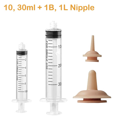 Newborn Pet Feeding Bottle with Silicone Nipple – Ideal for Puppies, Kittens, and Small Animals! - Pet house